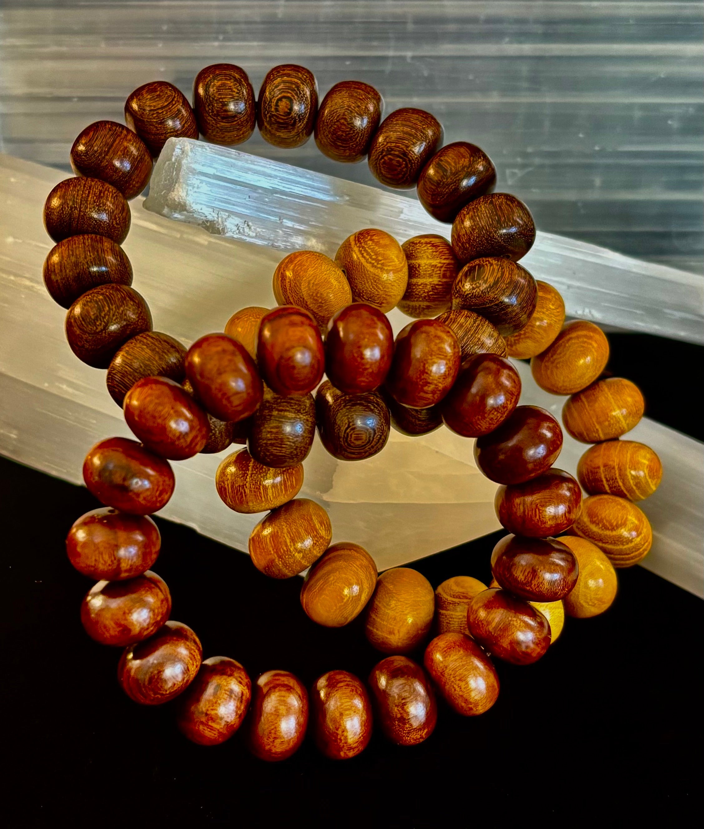 The Sacred Wood Statement Bracelet
