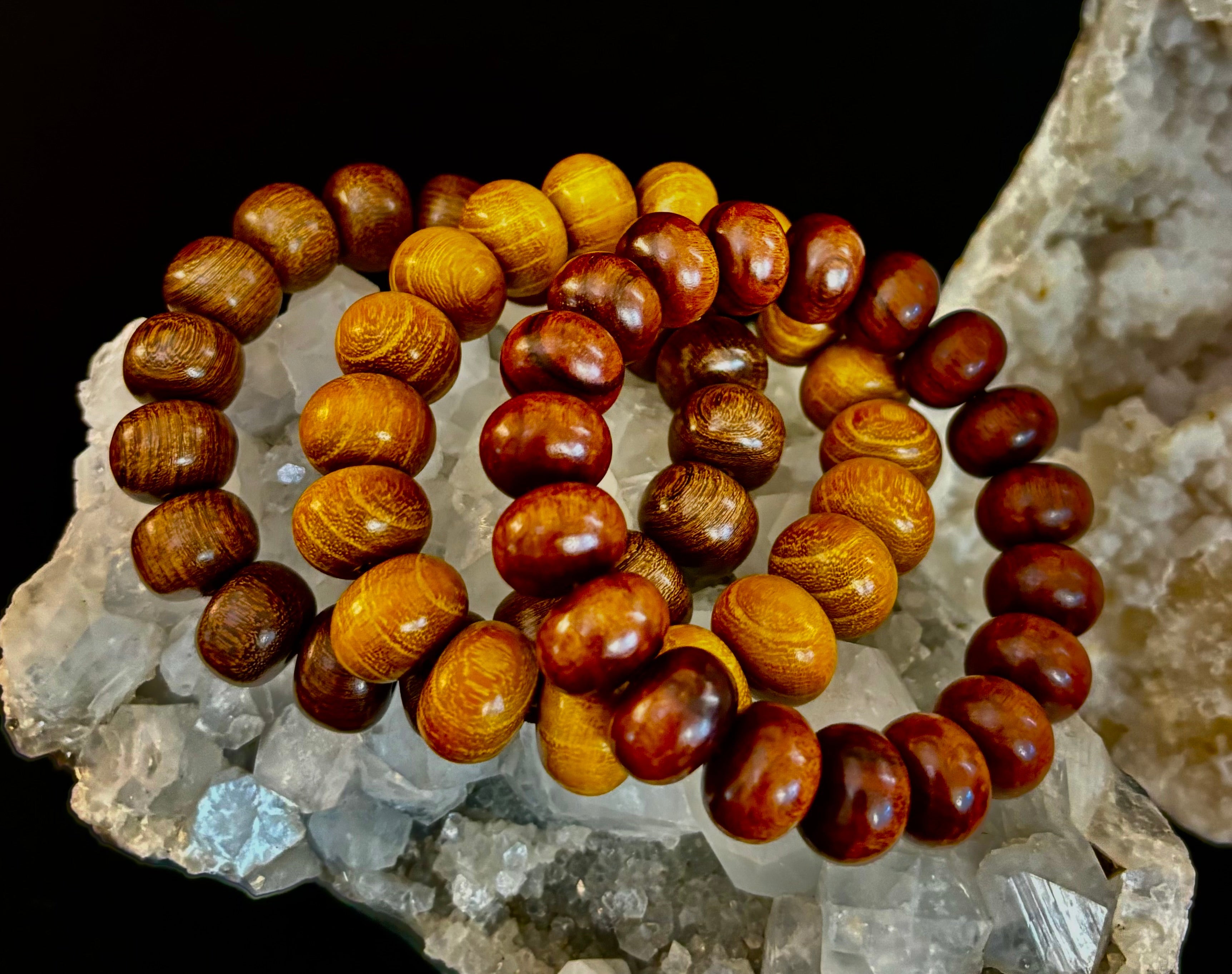 The Sacred Wood Statement Bracelet