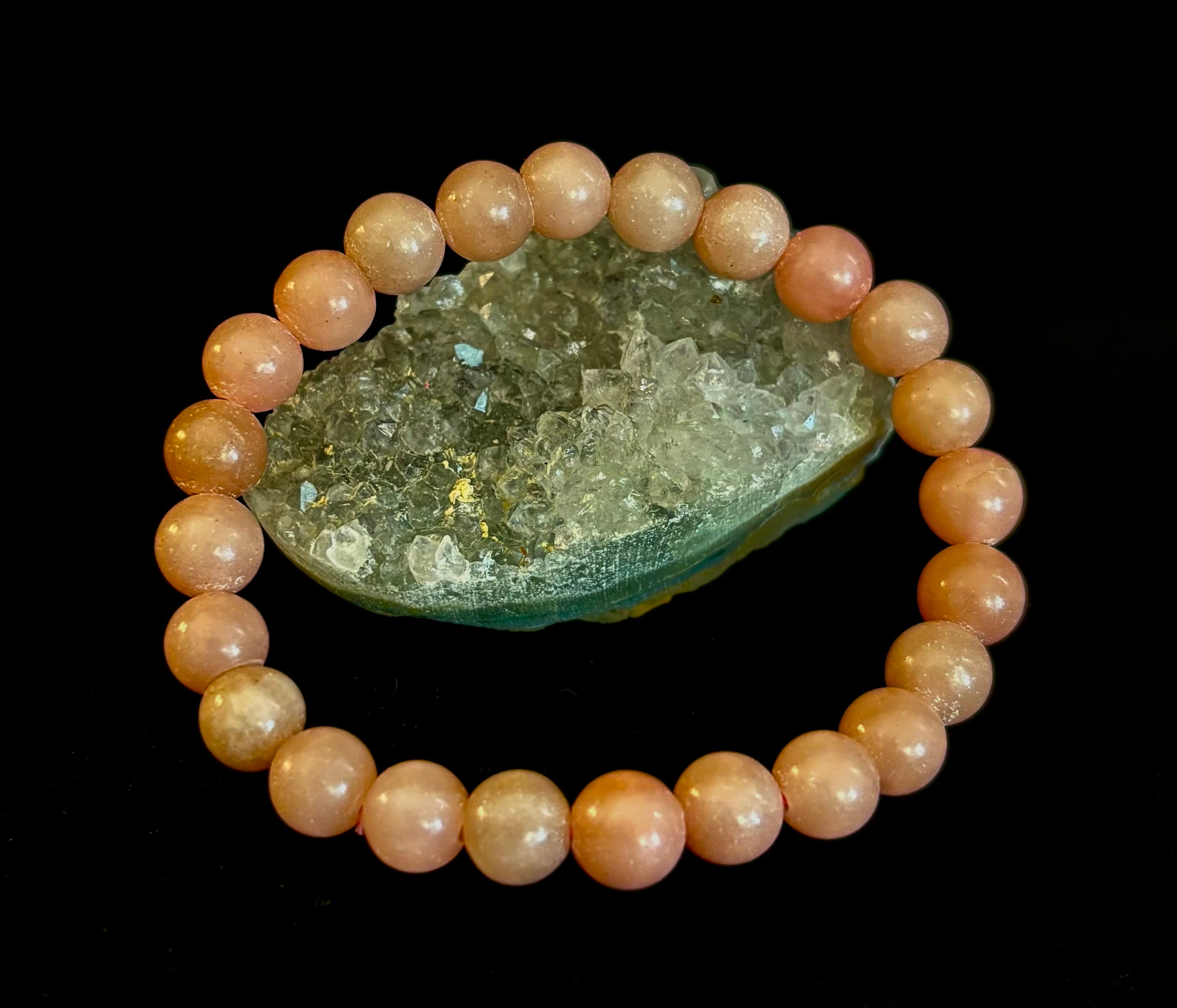 🌸 Be Gentle With Yourself - Natural Pink Opal Bracelet | Available in 6mm & 8mm