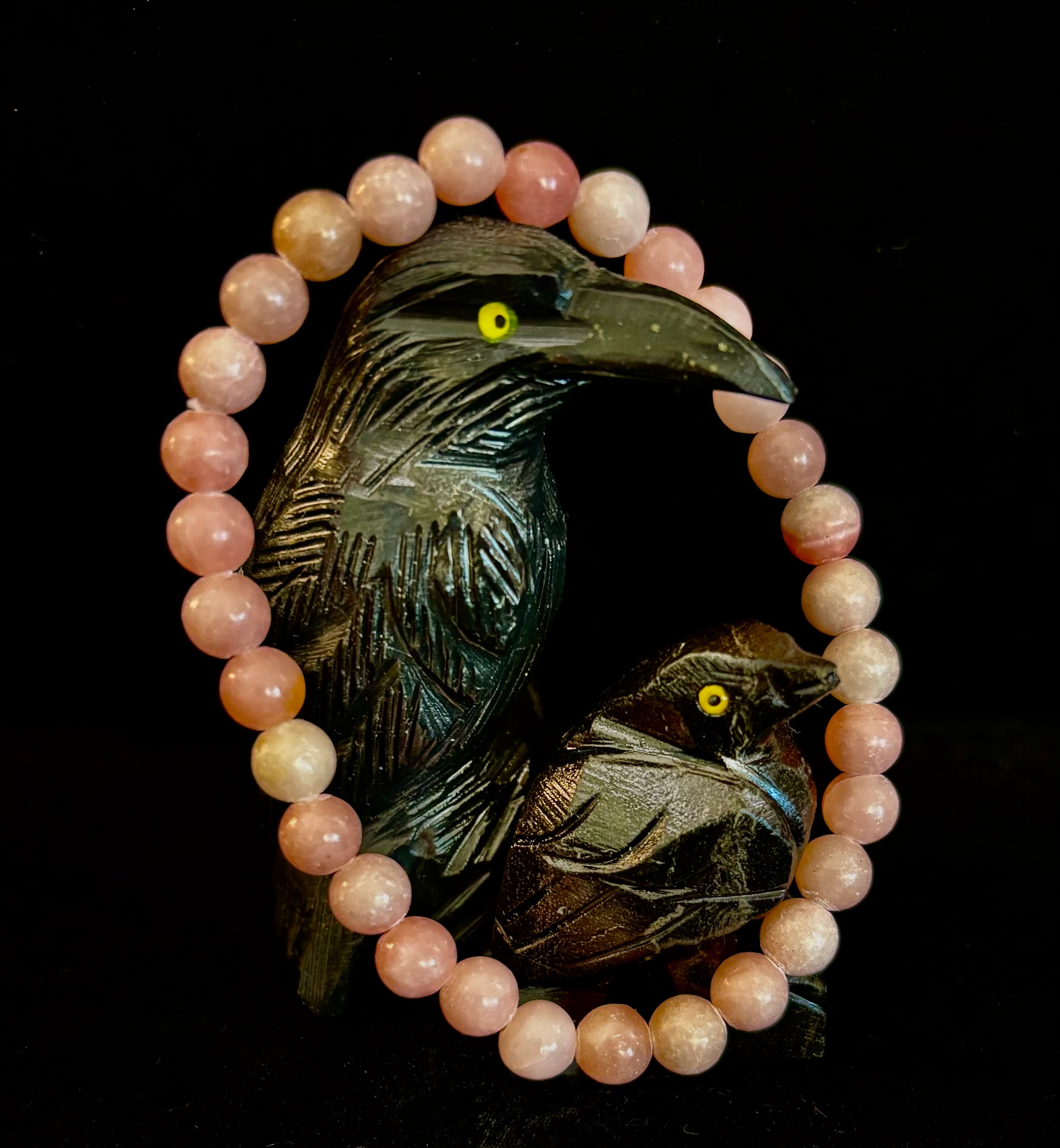 🌸 Be Gentle With Yourself - Natural Pink Opal Bracelet | Available in 6mm & 8mm