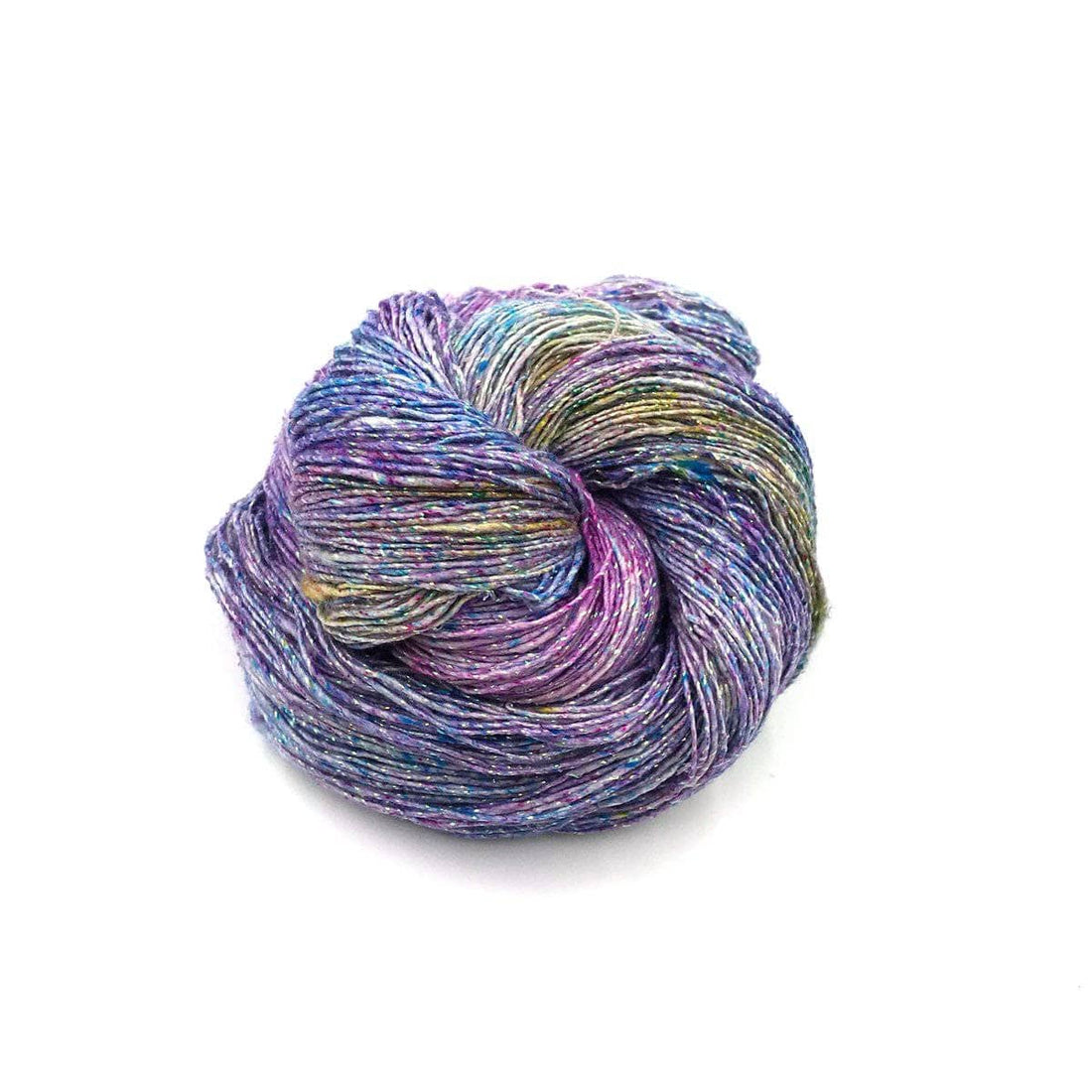 Sparkly Lace Weight Silk Shawl Crochet Kit
