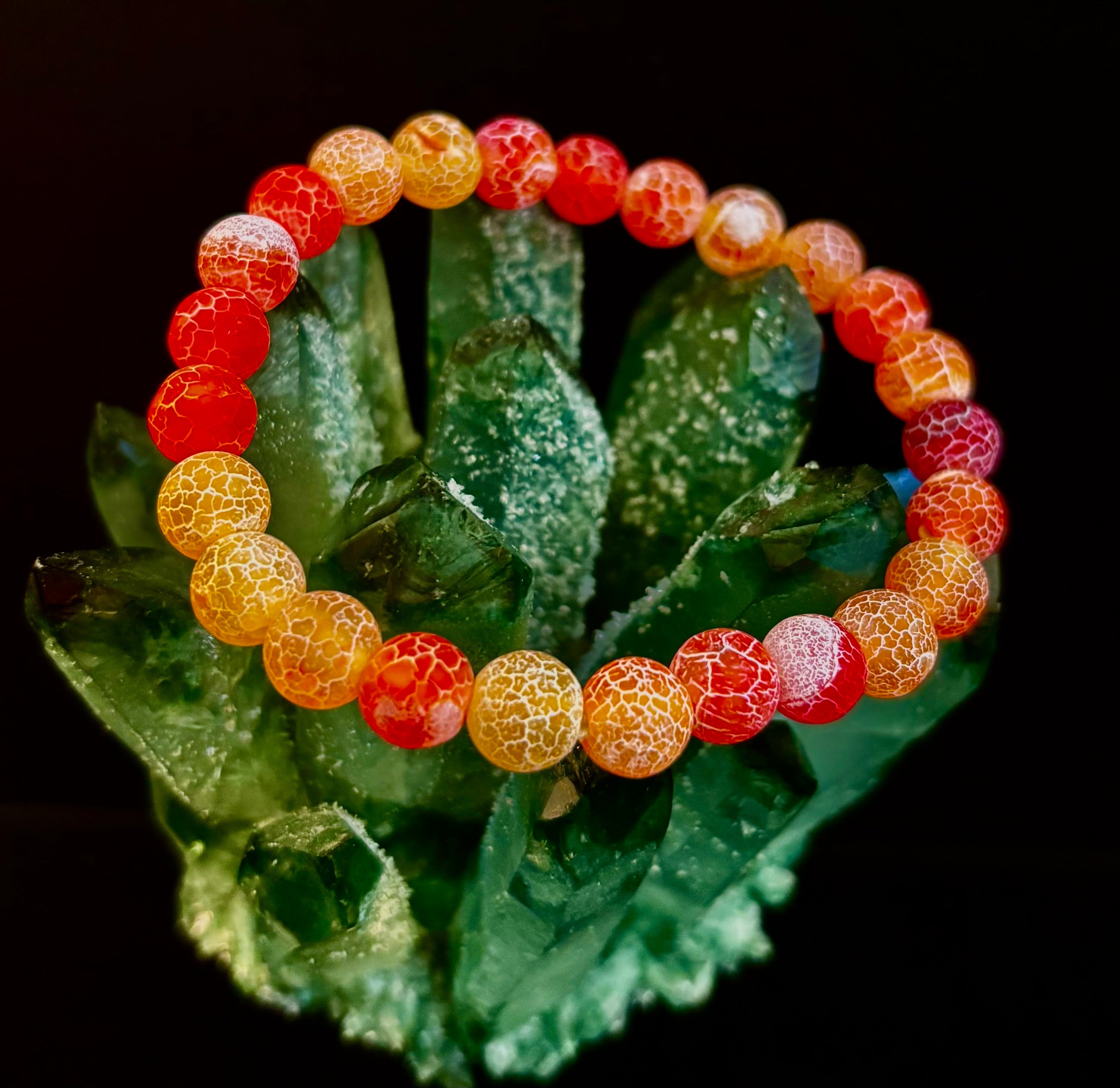 Frosted Earth Agate Bracelet (4 Wicked Fabulous Colors!)