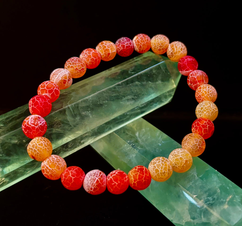 Frosted Earth Agate Bracelet (4 Wicked Fabulous Colors!)