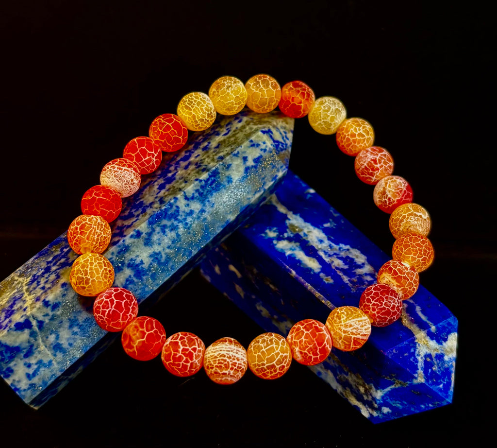 Frosted Earth Agate Bracelet (4 Wicked Fabulous Colors!)