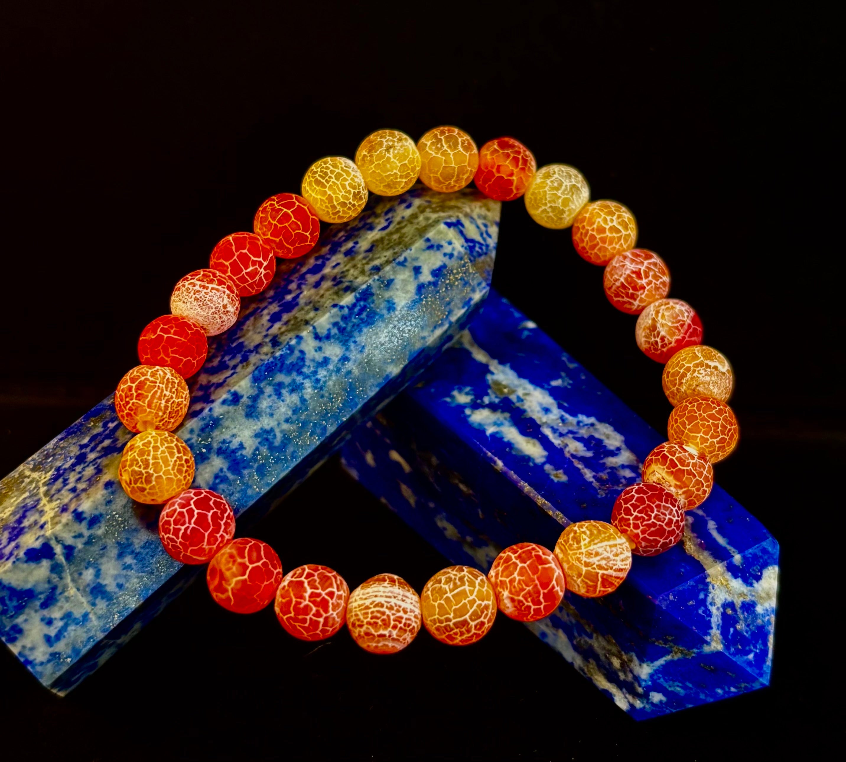 Frosted Earth Agate Bracelet (4 Wicked Fabulous Colors!)