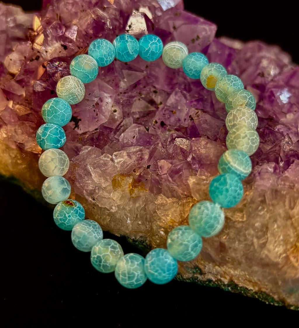 Frosted Earth Agate Bracelet (4 Wicked Fabulous Colors!)