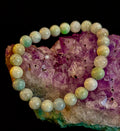 🌿 New Horizons - Natural Burma Jade (Jadeite) 8mm Stretch Bracelet