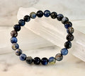 Reiki-Infused Blue Kyanite Bracelet for Clear Communication, High Vibration & Alignment (8mm)