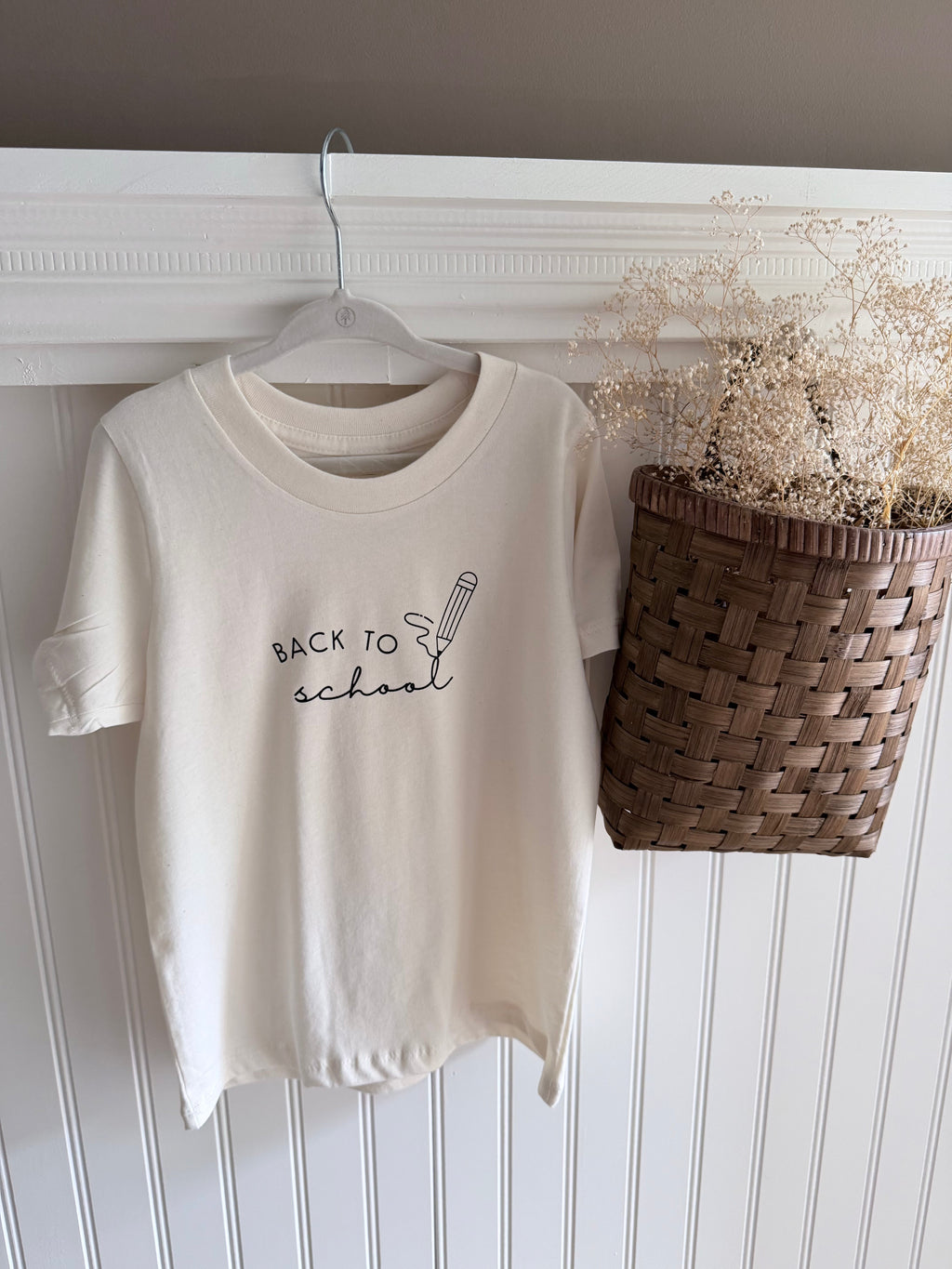 Back To School Organic Kids T-Shirt