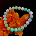 Reiki-Infused Chrysoprase Gemstone Bracelet for Heart Healing, Joy & Abundance (8mm)