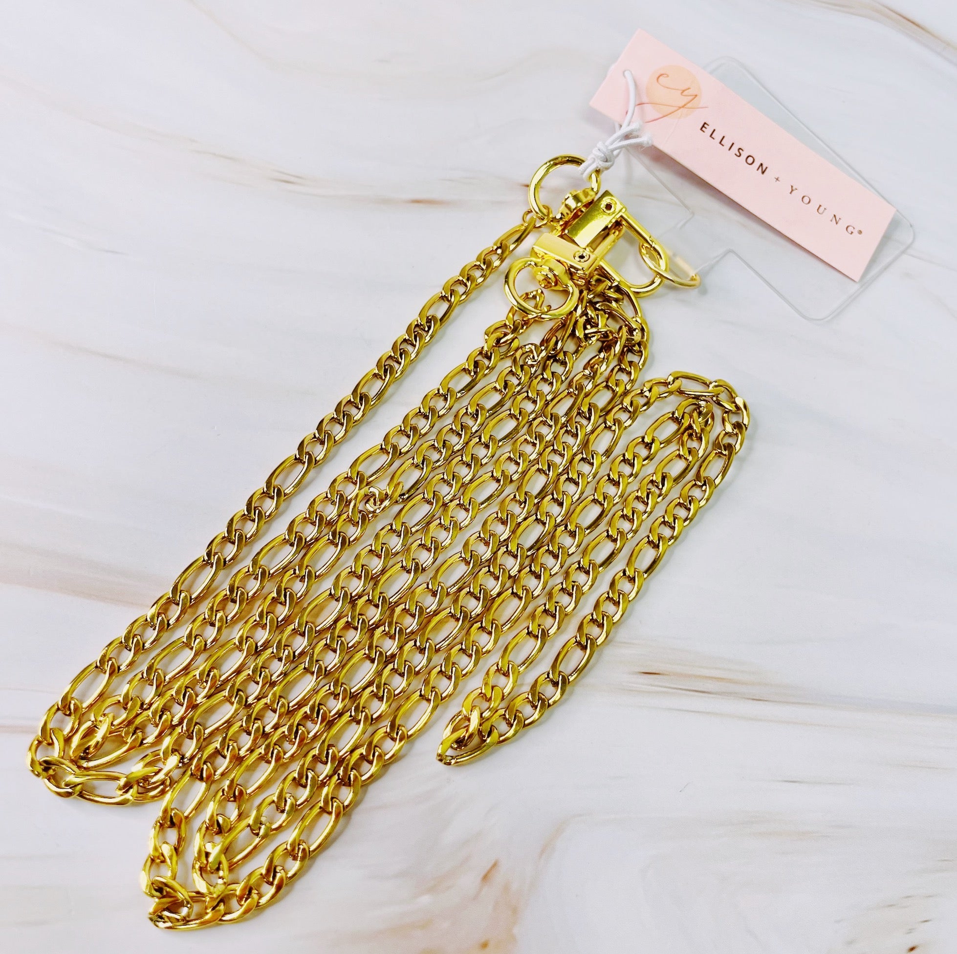 Edge Chic Crossbody Chain Phone Lanyard