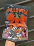 Halloween Character Graphic Tee | Vintage Pumpkin Halloween Shirt | Spooky Cartoon Tee