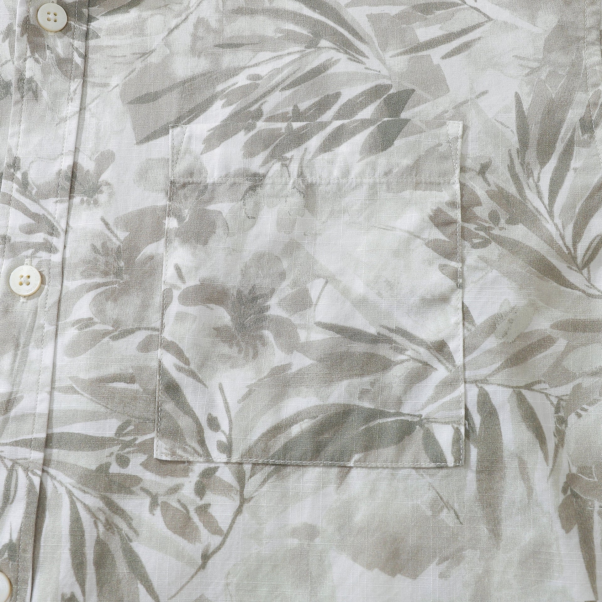1920s Vintage Style Hawaiian Shirt Tropical Print Cotton