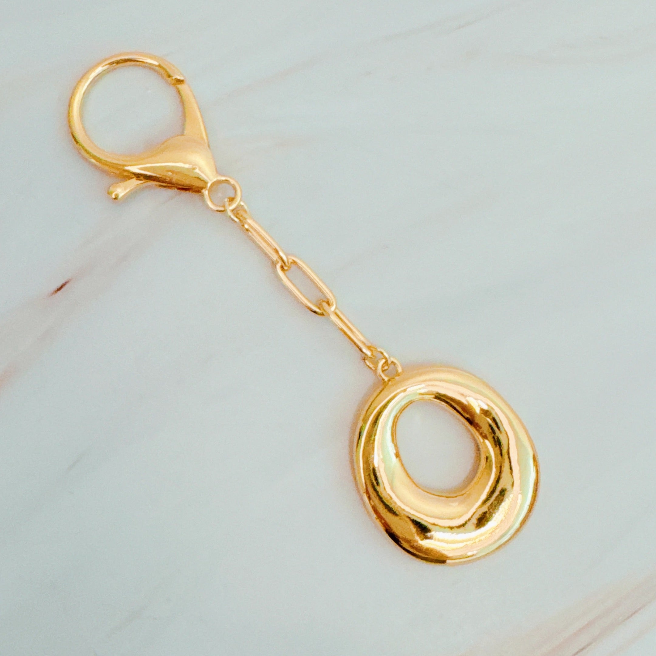 Whimsy Balloon Letter Initial Bag Charm