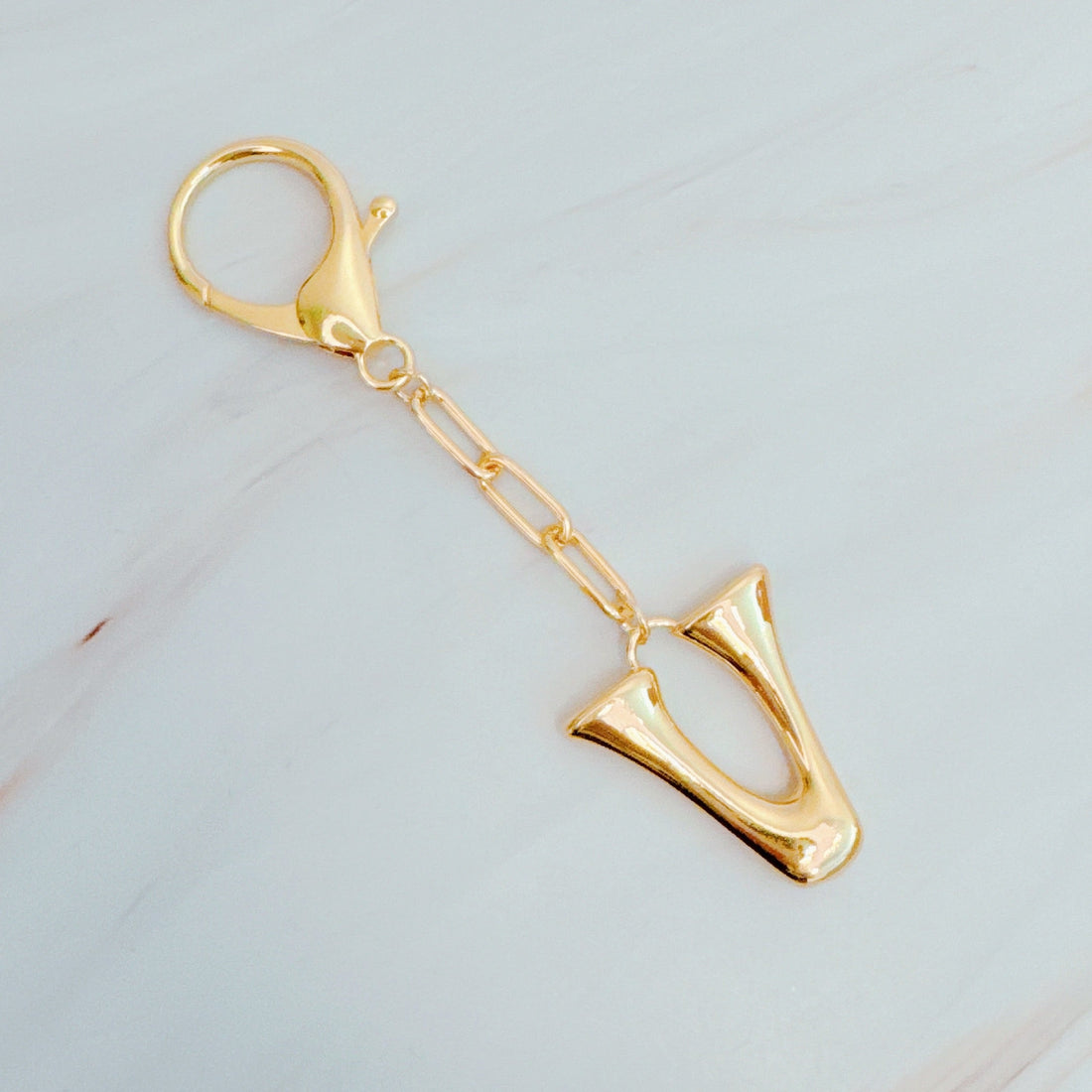 Whimsy Balloon Letter Initial Bag Charm