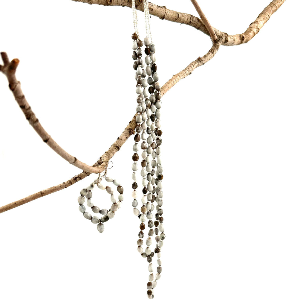3-Tier Job's Tears Seed Necklace - Bohemian Fair Trade Jewelry