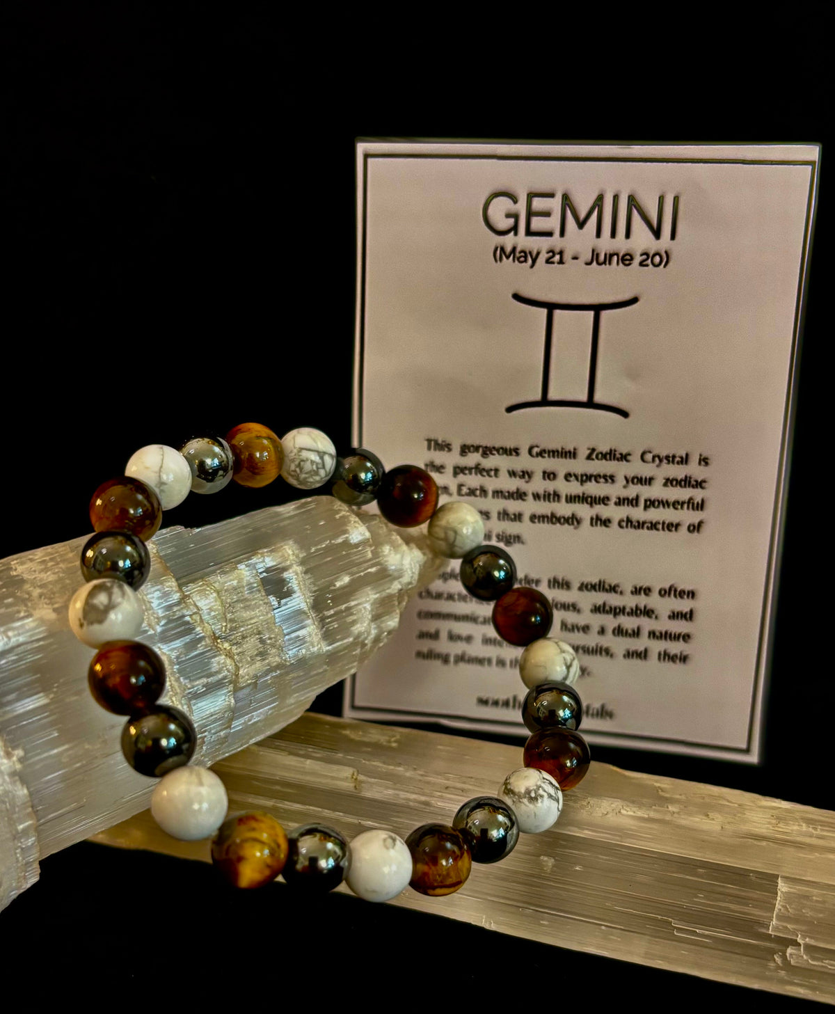 The Celestial Signatures Collection | Custom Gemstone Zodiac Bracelets