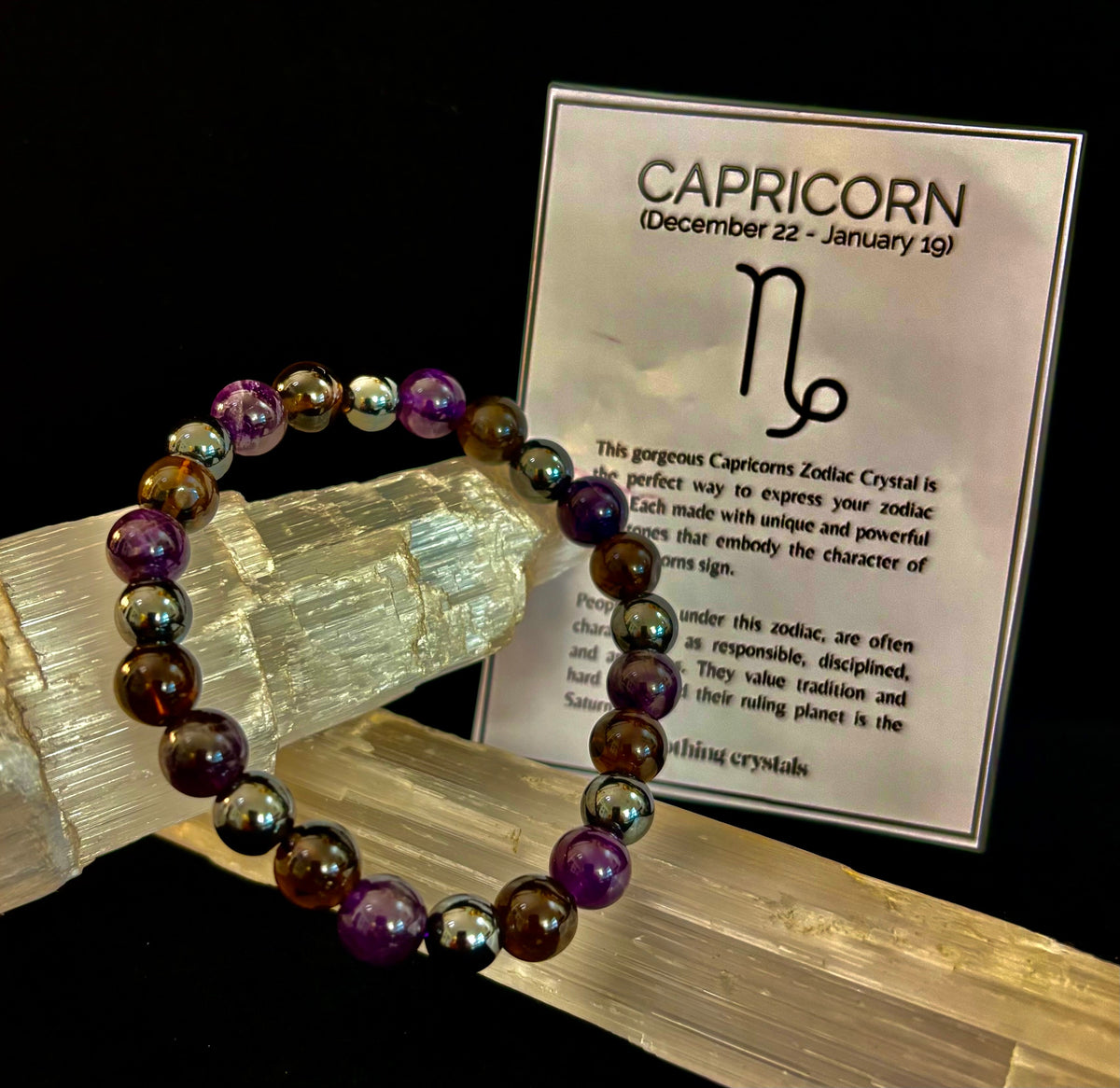 The Celestial Signatures Collection | Custom Gemstone Zodiac Bracelets