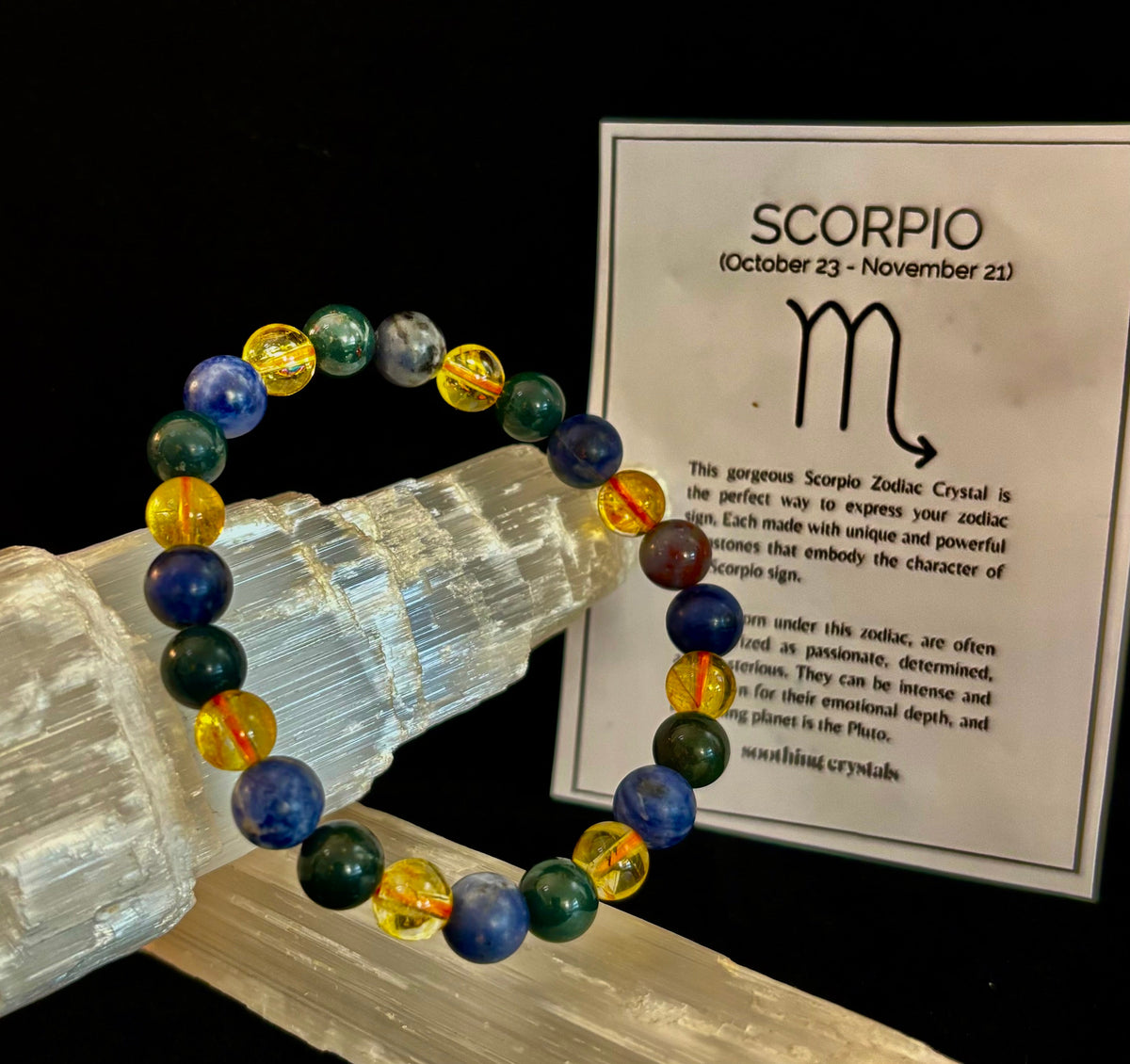 The Celestial Signatures Collection | Custom Gemstone Zodiac Bracelets