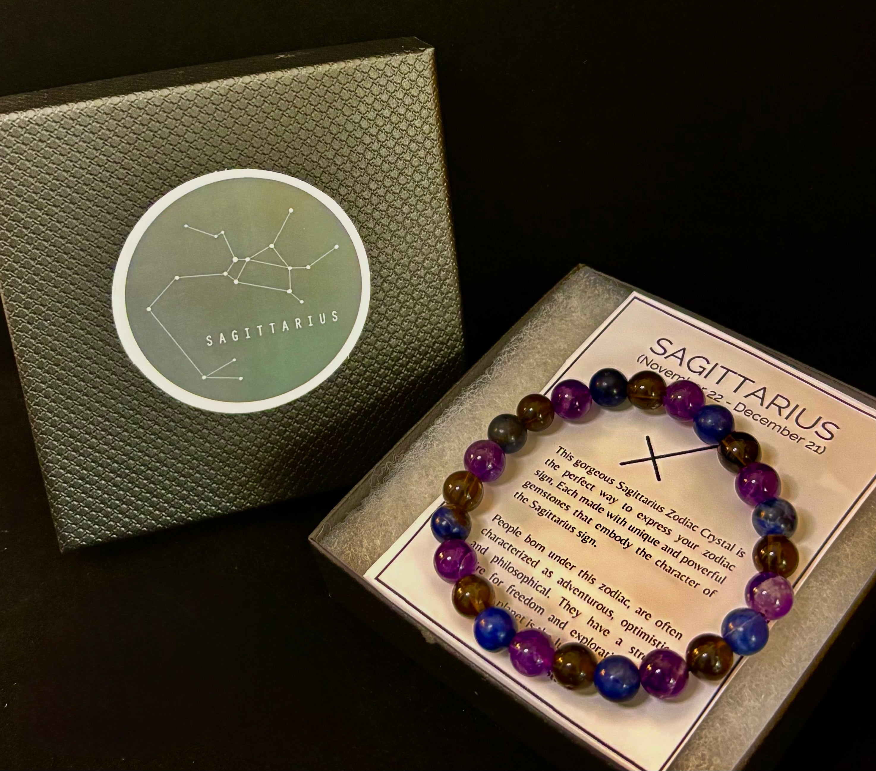 The Celestial Signatures Collection | Custom Gemstone Zodiac Bracelets