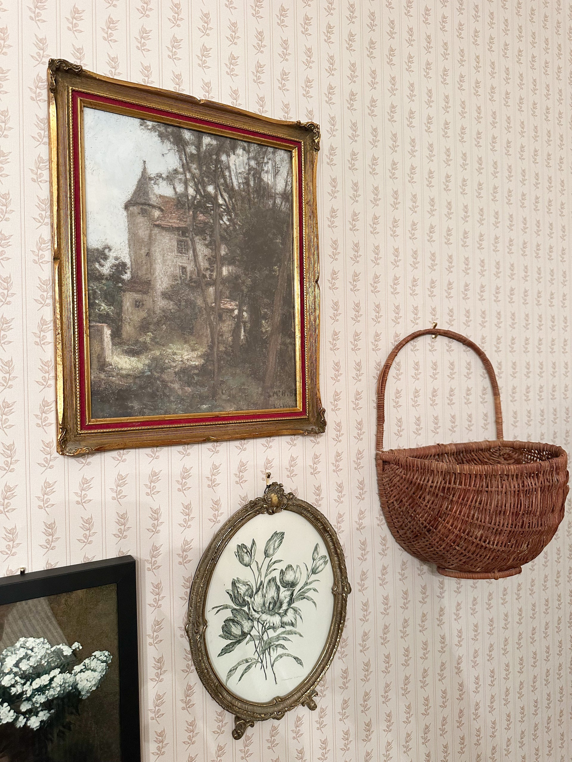 Poet Traditional Removable Wallpaper - Beige & Taupe