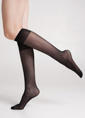Nylon knee-highs Marea 40 Den/2 pairs
