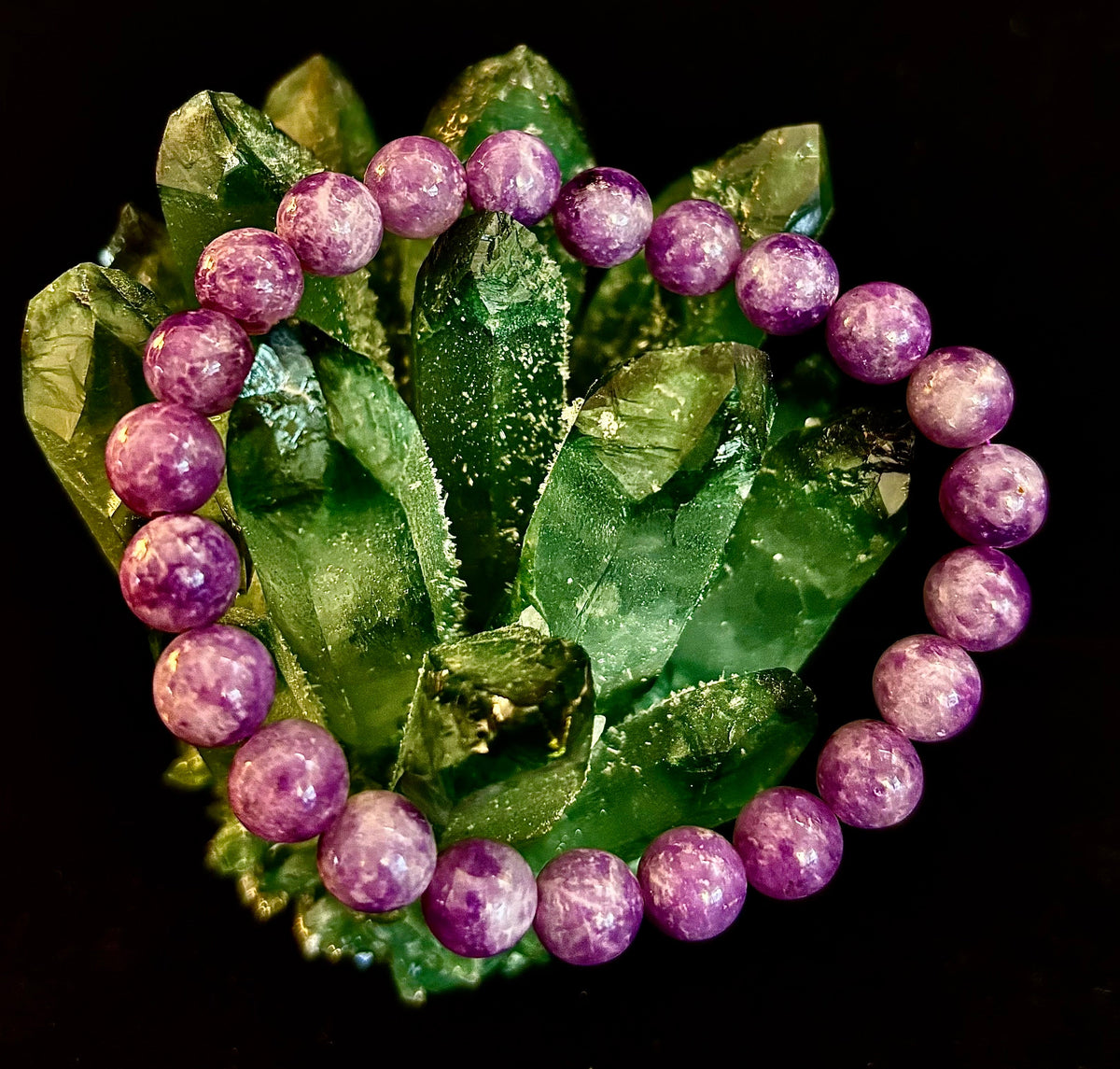 Lavender Jadeite Serenity Bracelet