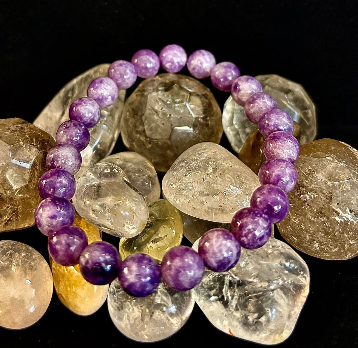 Lavender Jadeite Serenity Bracelet
