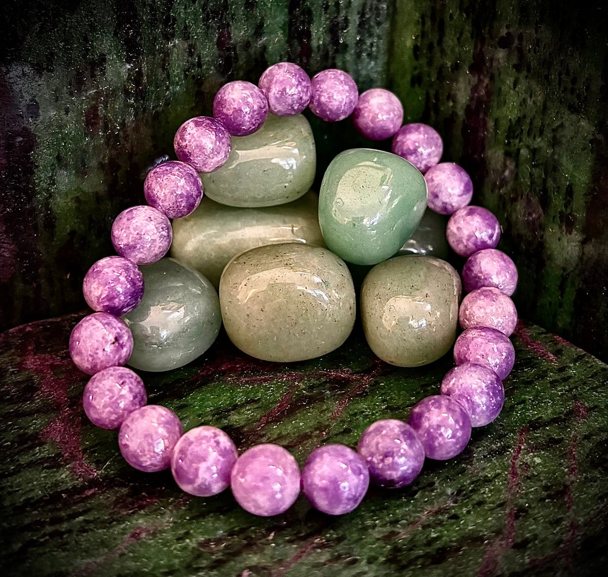 Lavender Jadeite Serenity Bracelet