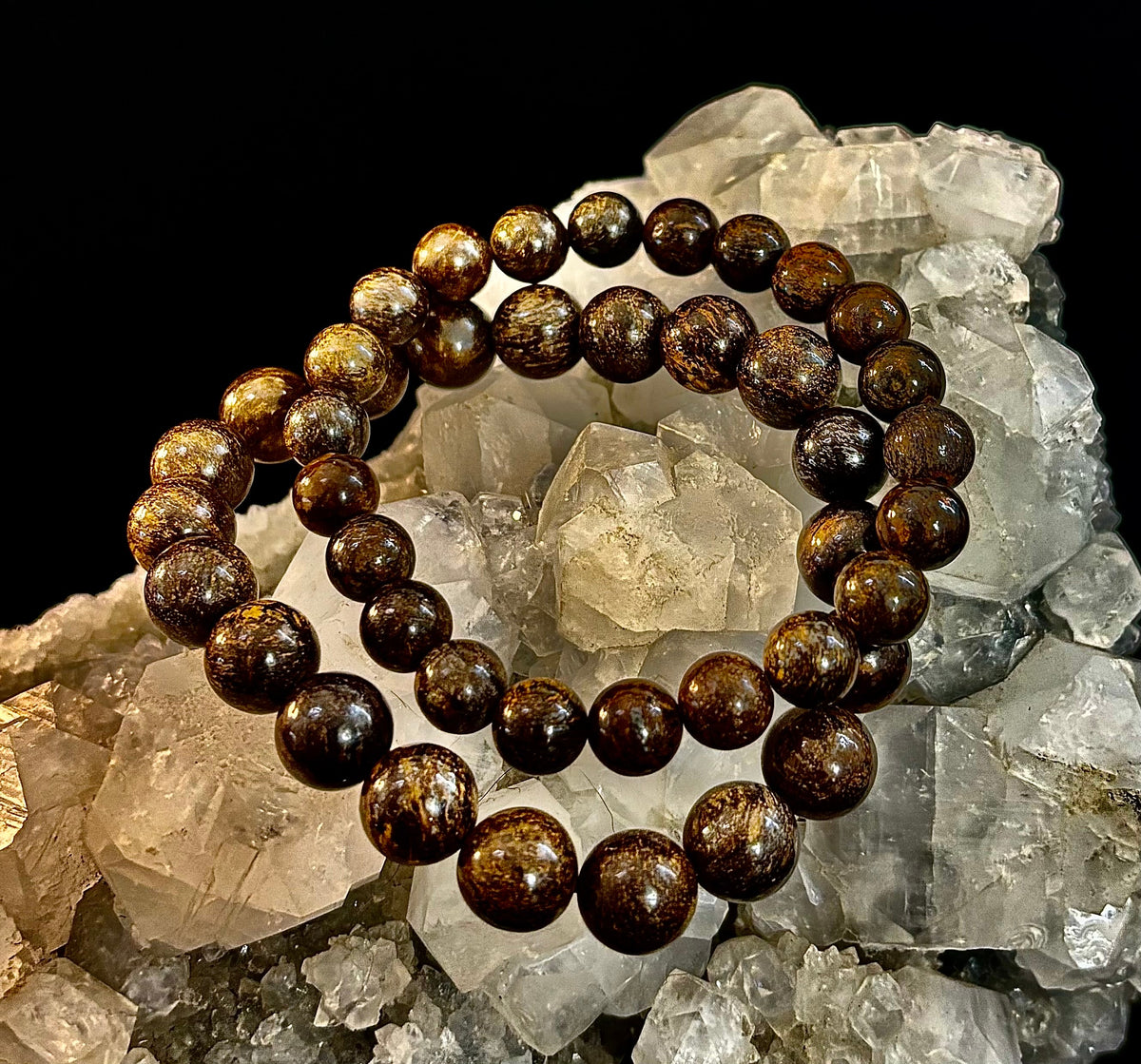 Natural Bronzite Energy & Protection Bracelet