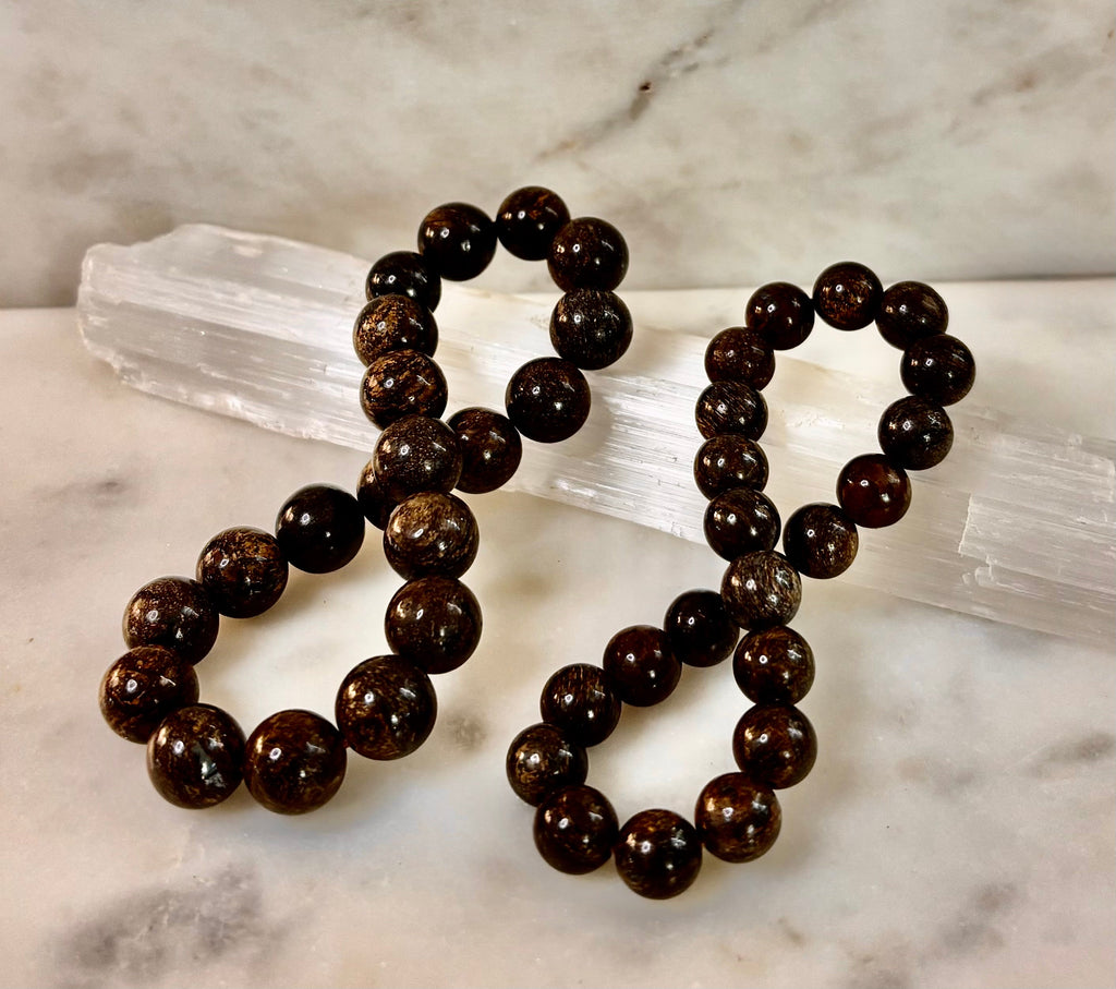 Natural Bronzite Energy & Protection Bracelet