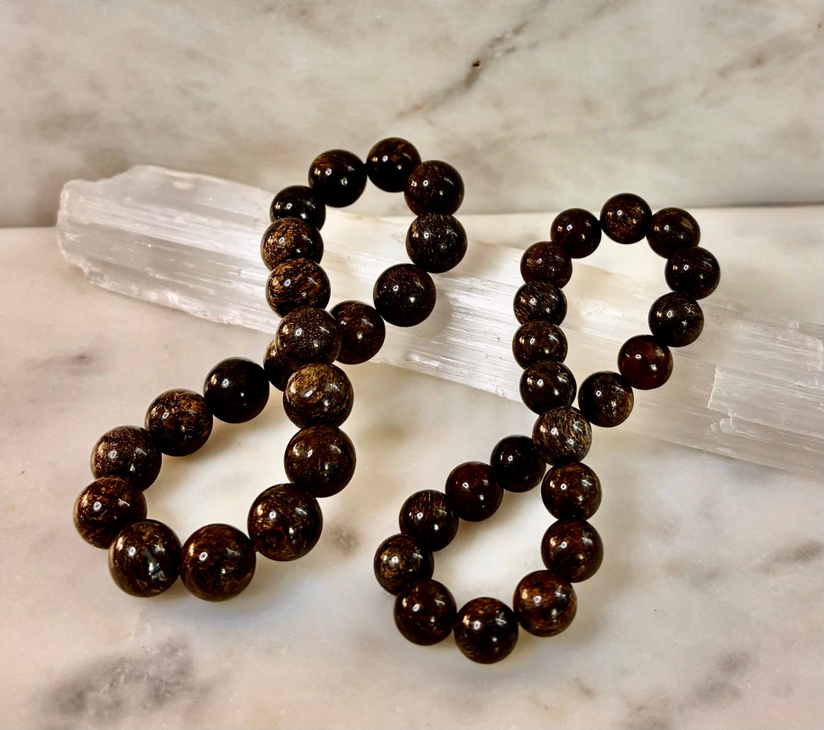 Natural Bronzite Energy & Protection Bracelet