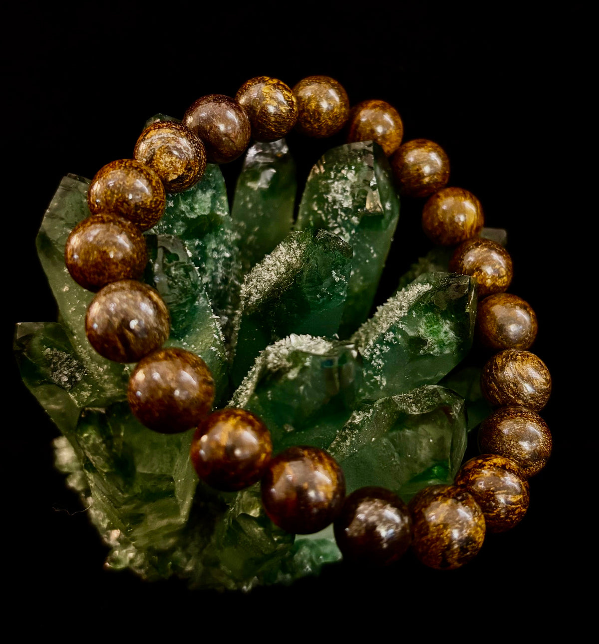 Natural Bronzite Energy & Protection Bracelet