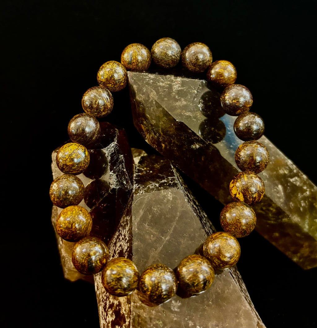 Natural Bronzite Energy & Protection Bracelet