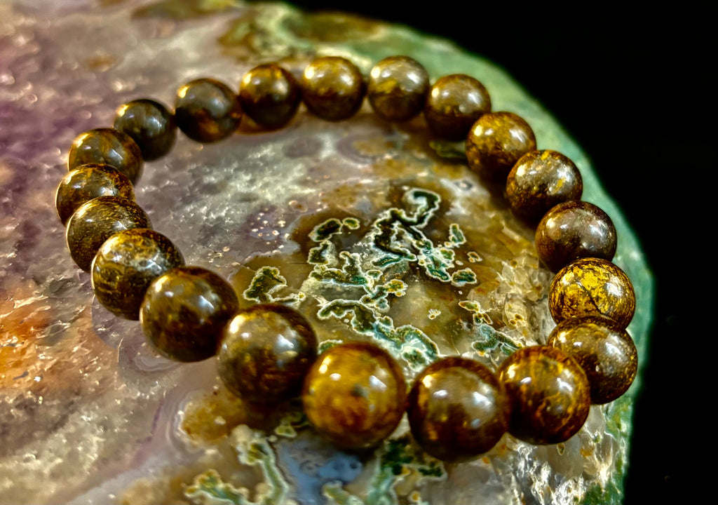 Natural Bronzite Energy & Protection Bracelet