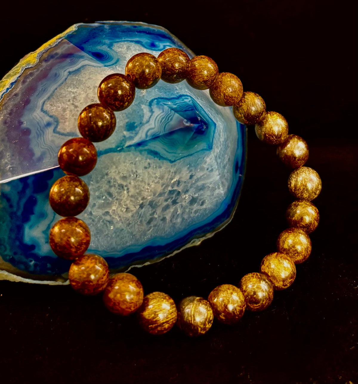 Natural Bronzite Energy & Protection Bracelet