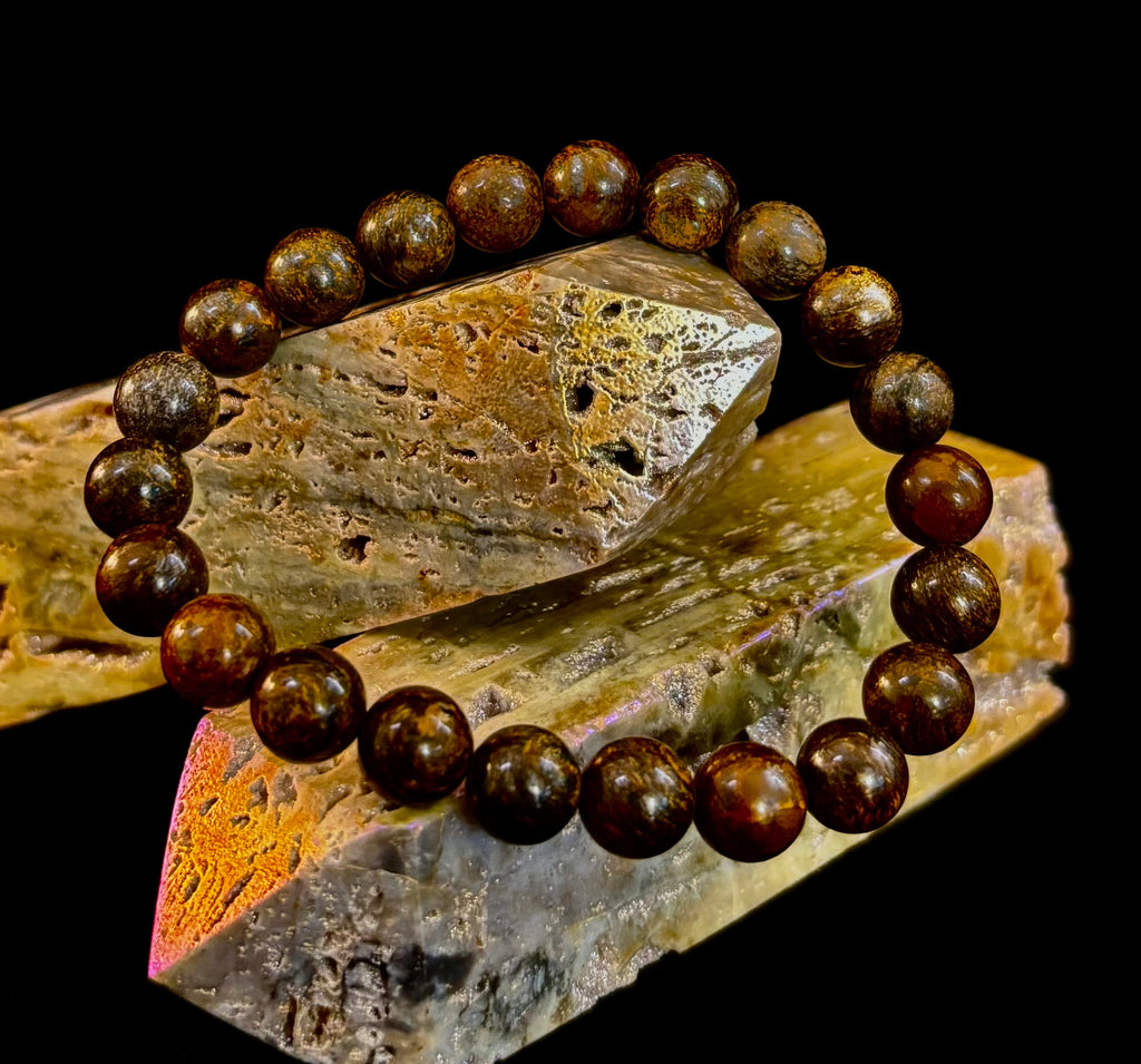 Natural Bronzite Energy & Protection Bracelet
