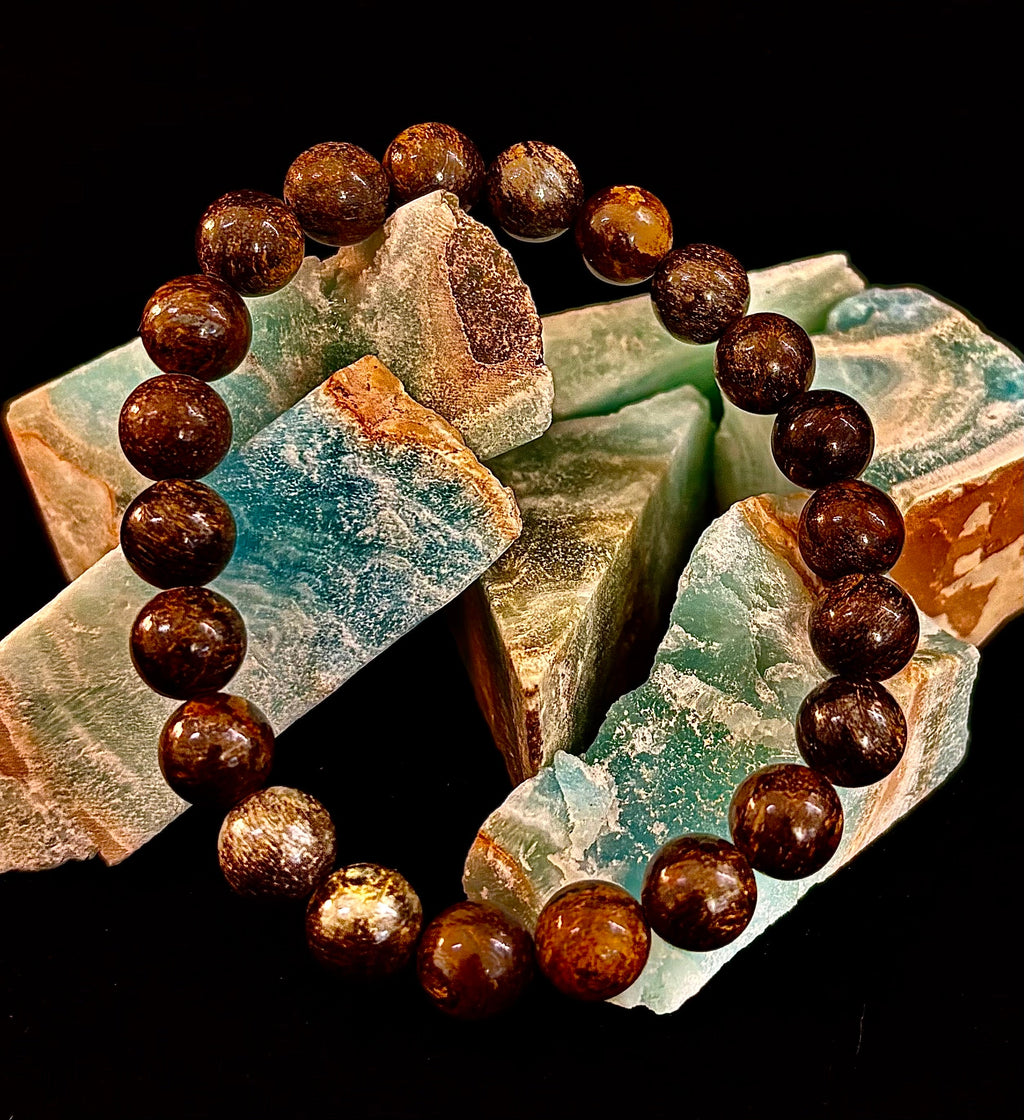 Natural Bronzite Energy & Protection Bracelet