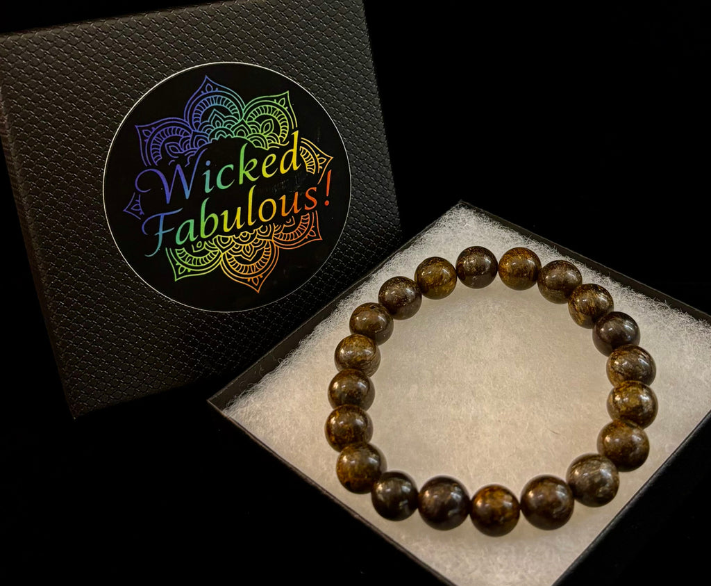 Natural Bronzite Energy & Protection Bracelet