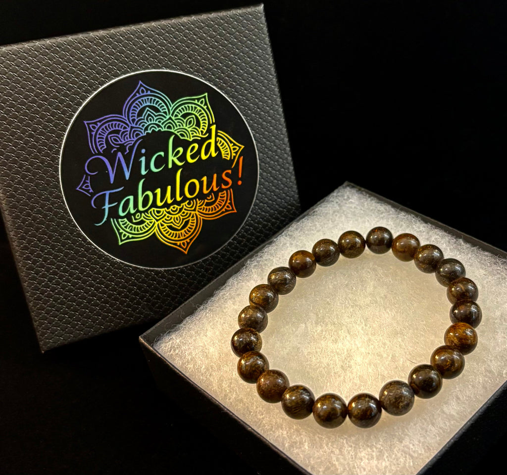 Natural Bronzite Energy & Protection Bracelet