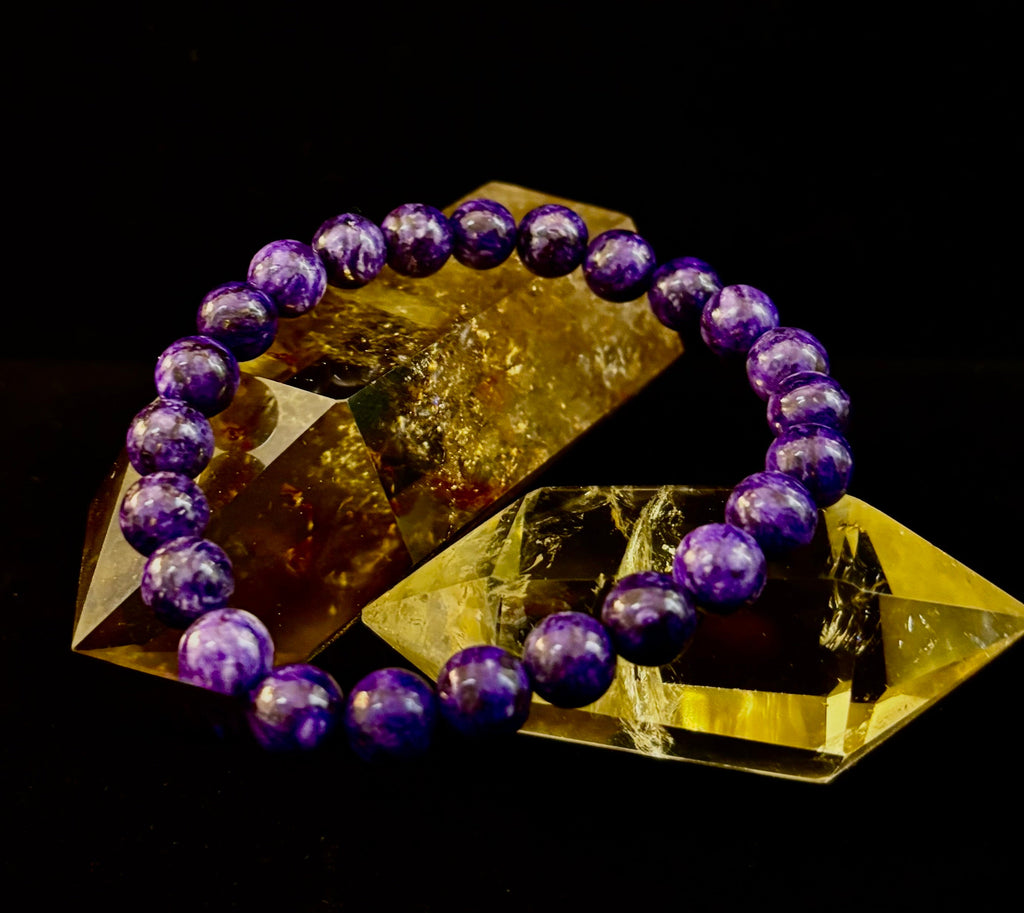Natural Charoite Spiritual Transformation Bracelet