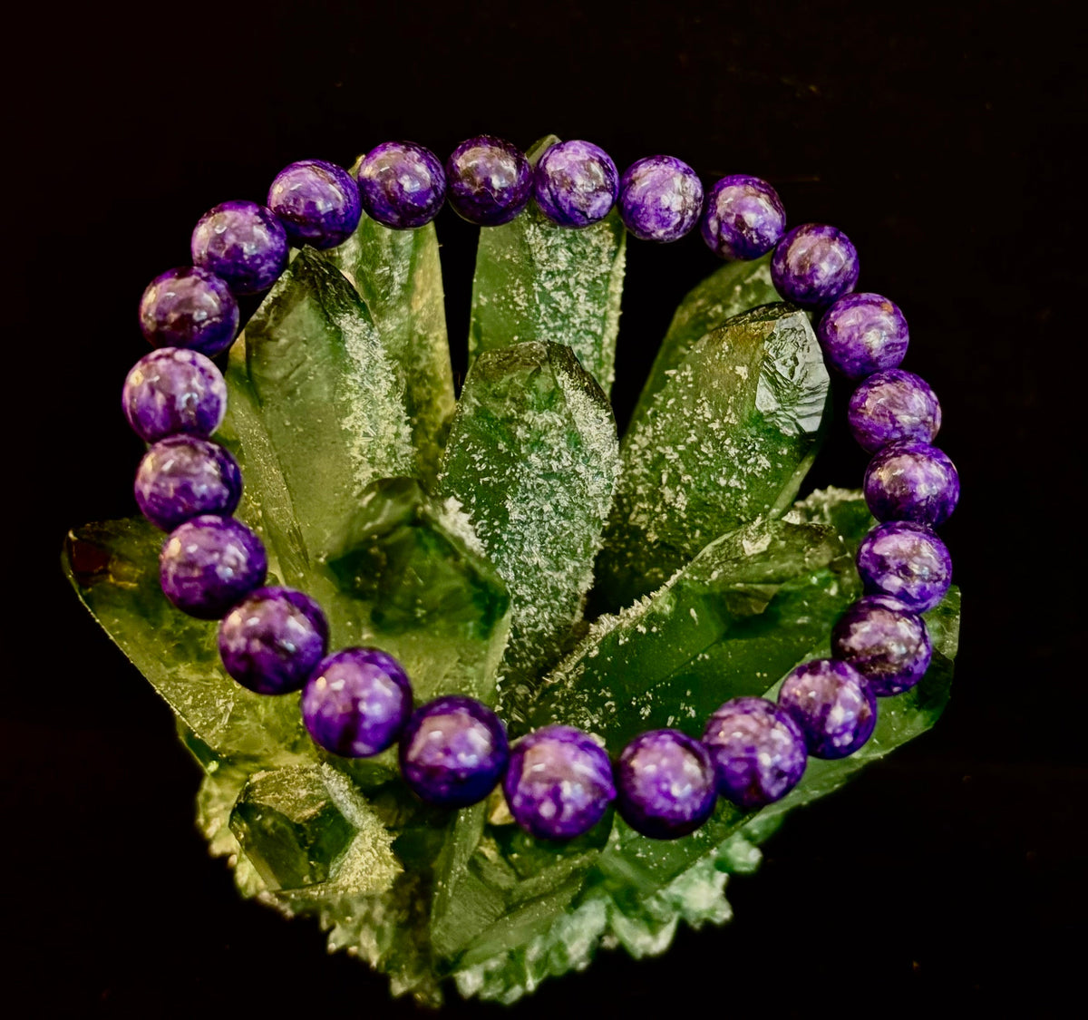 Natural Charoite Spiritual Transformation Bracelet