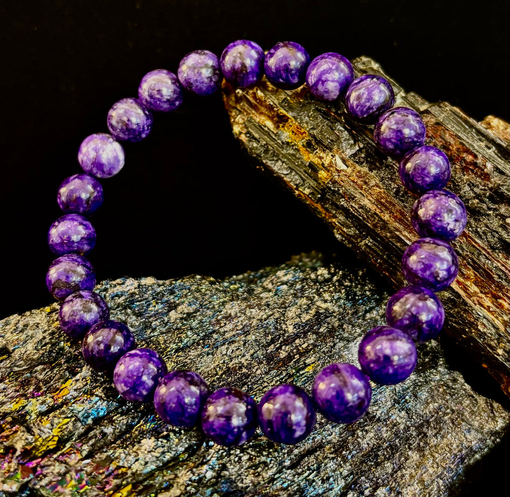 Natural Charoite Spiritual Transformation Bracelet