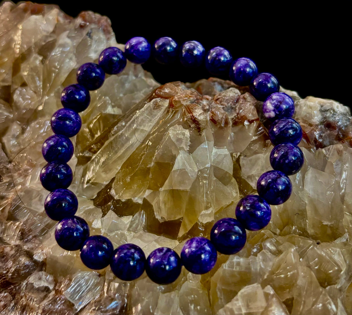 Natural Charoite Spiritual Transformation Bracelet