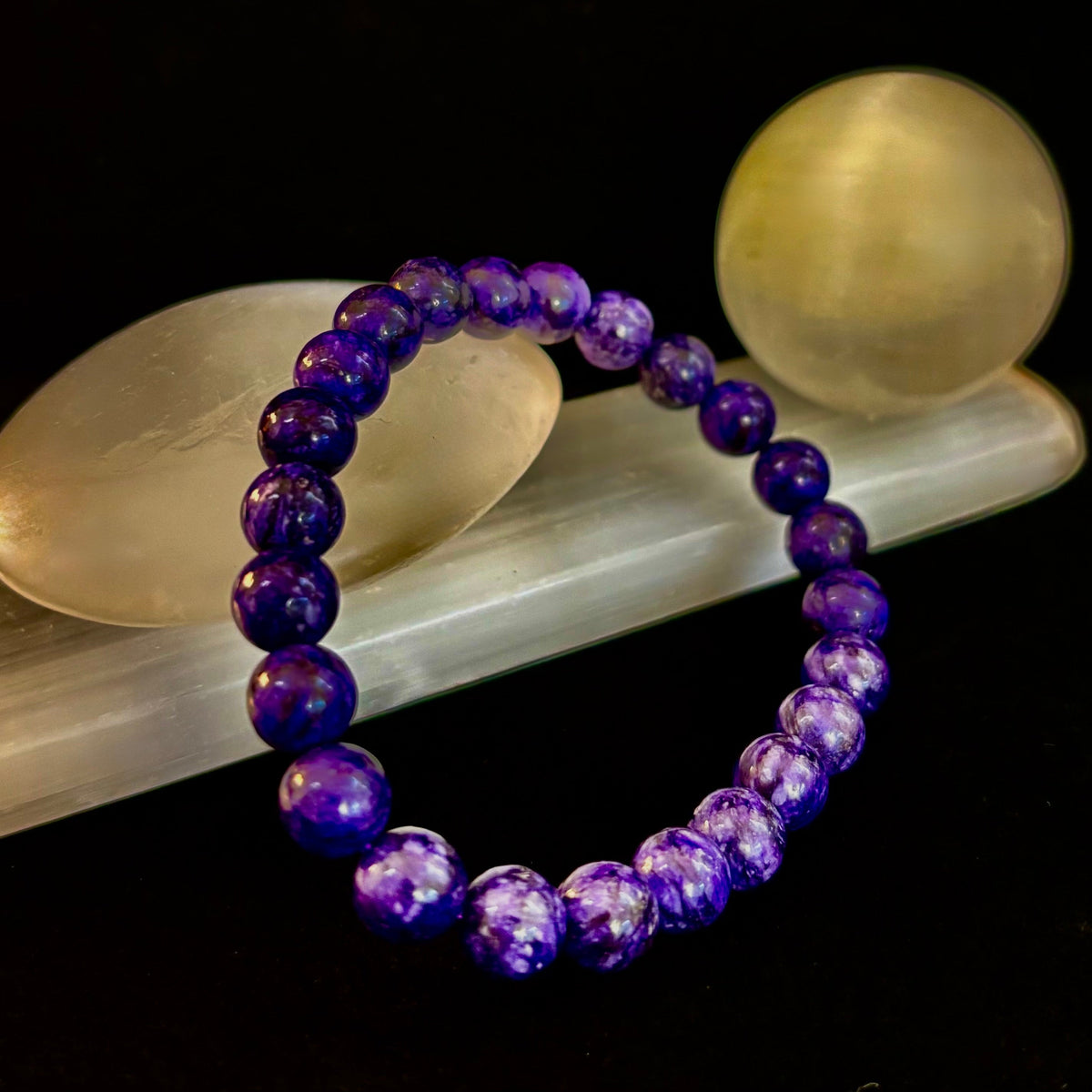 Natural Charoite Spiritual Transformation Bracelet