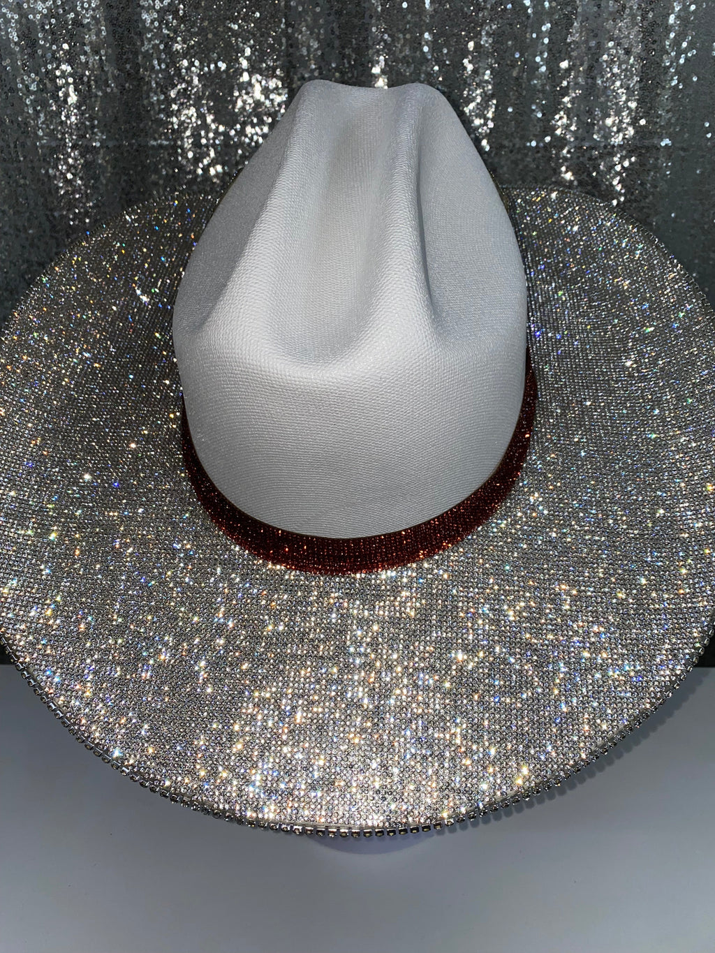 Texas Longhorns Sporty Western Hat - Burnt Orange and Silver