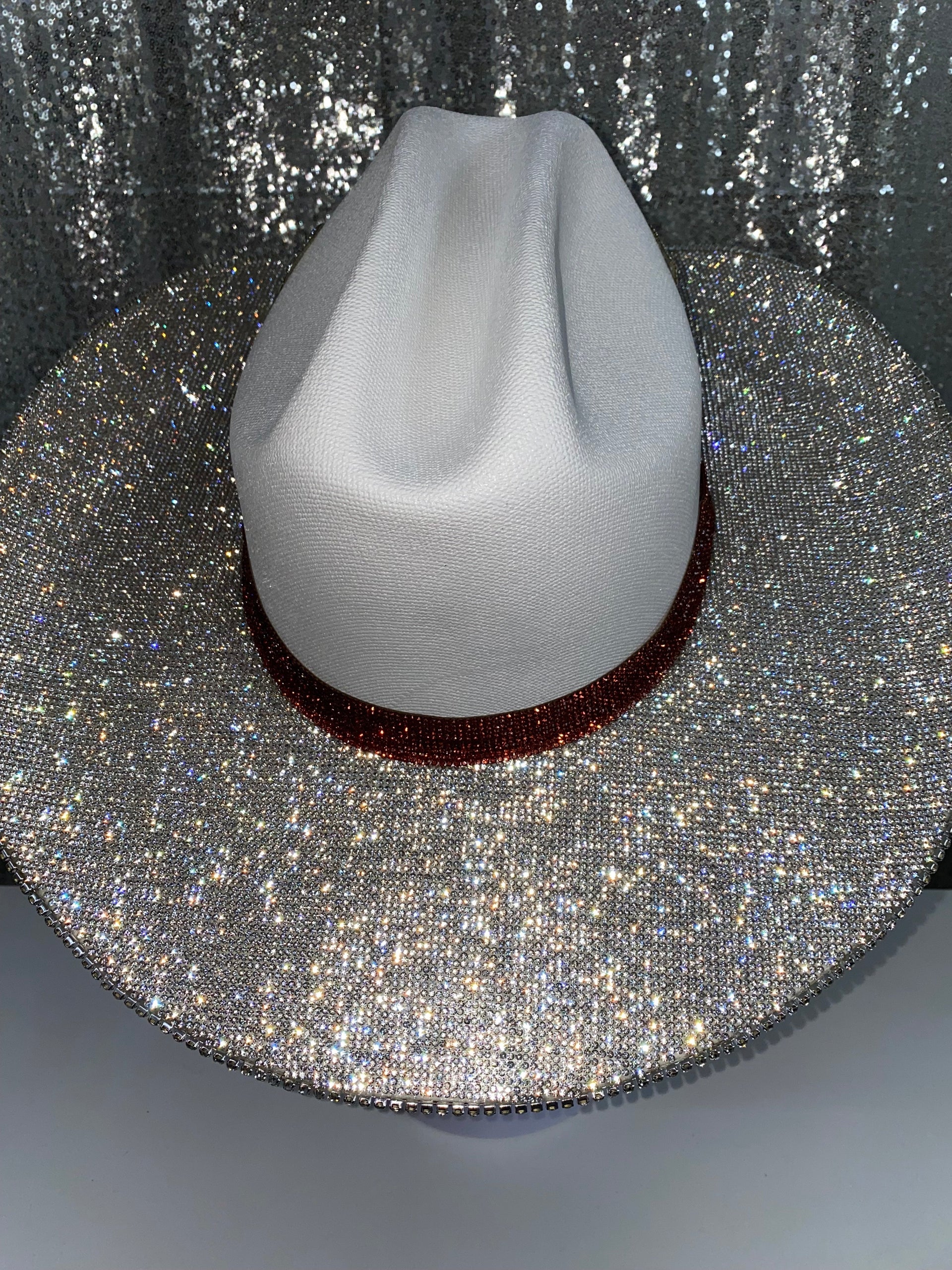 Texas Longhorns Sporty Western Hat - Burnt Orange and Silver
