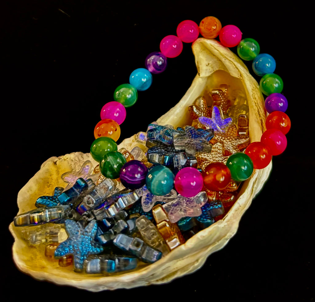 Kaleidoscope Agate Bracelet | Full-Spectrum Chakra Alignment