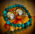 Green Lepidolite Bracelet | The Stone of Tranquility & Transformation