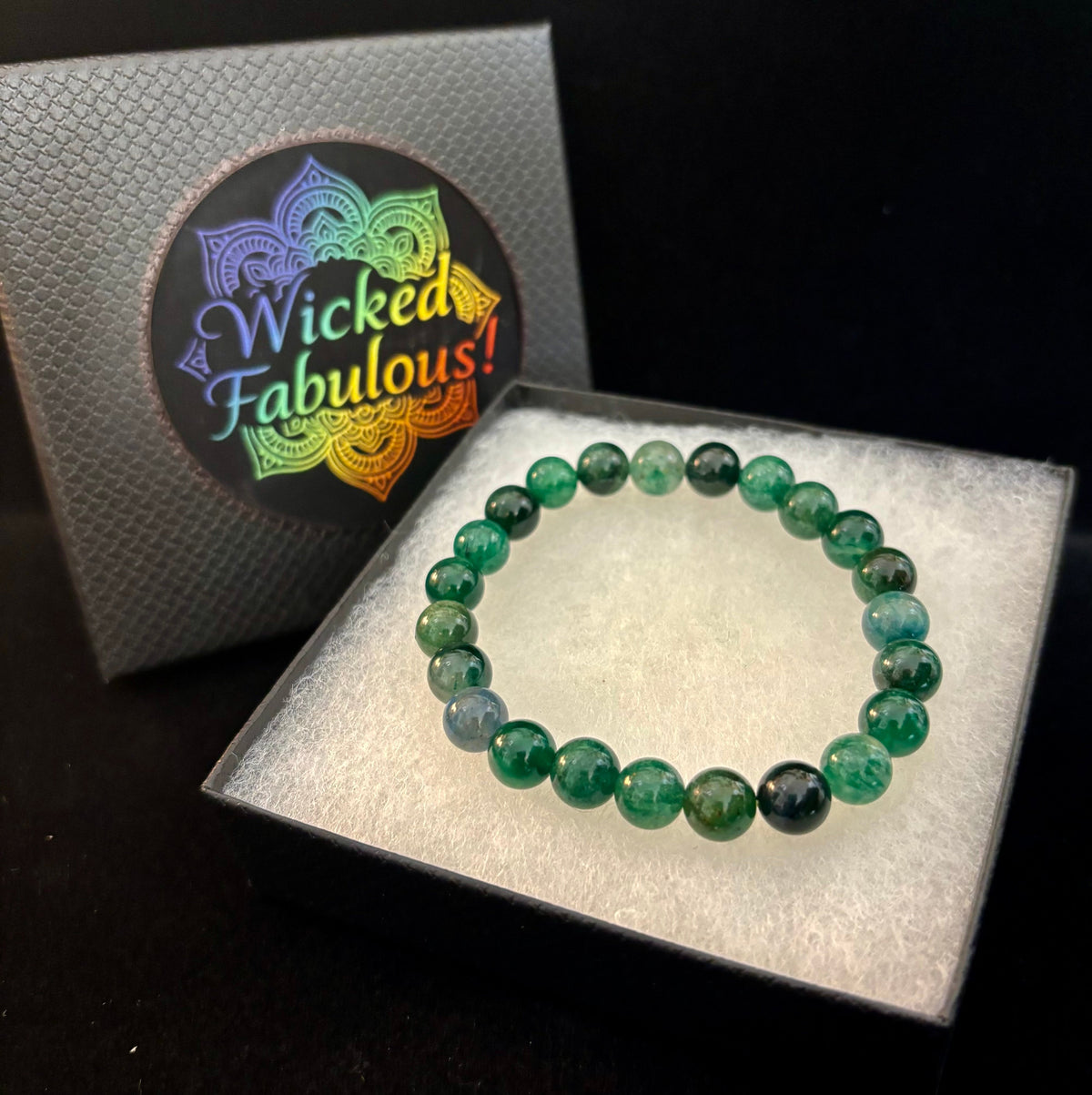 Green Lepidolite Bracelet | The Stone of Tranquility & Transformation